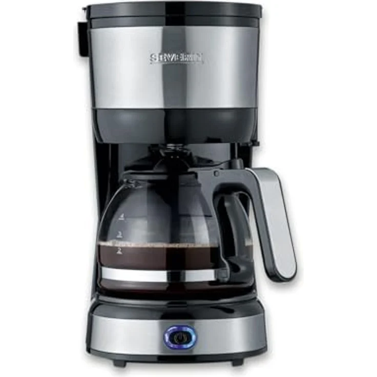 Severin KA 4819, Filterkaffeemaschine, Schwarz, Silber – Bild 3