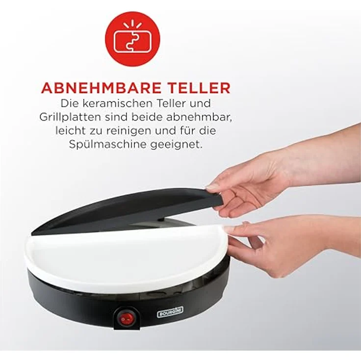 Bourgini Chefs Dinner Party - Uitbreidingsset - Gourmet - Bakplaat, Zubehör Kaffeemaschinen – Bild 4
