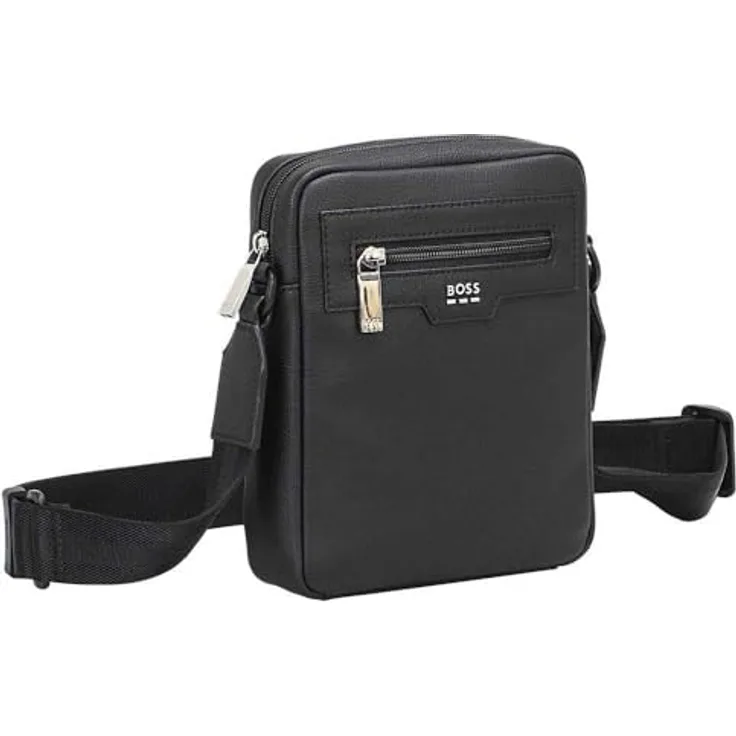 Boss Lewys Mini Bag Umhängetasche, 18 cm, schwarz, 100% Polyurethan