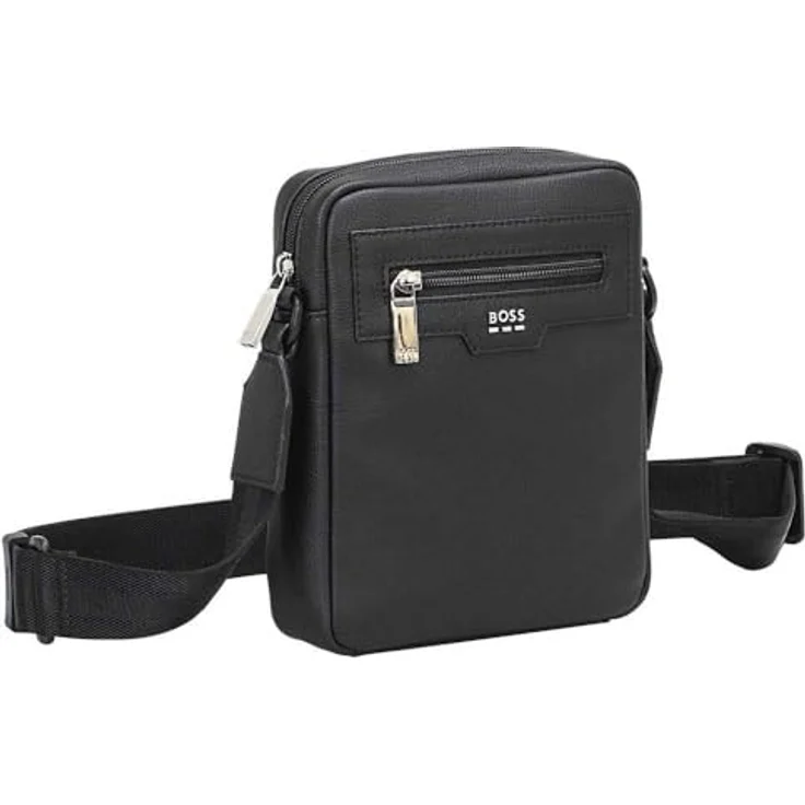 Boss Lewys Mini Bag Umhängetasche, 18 cm, schwarz, 100% Polyurethan – Bild 1