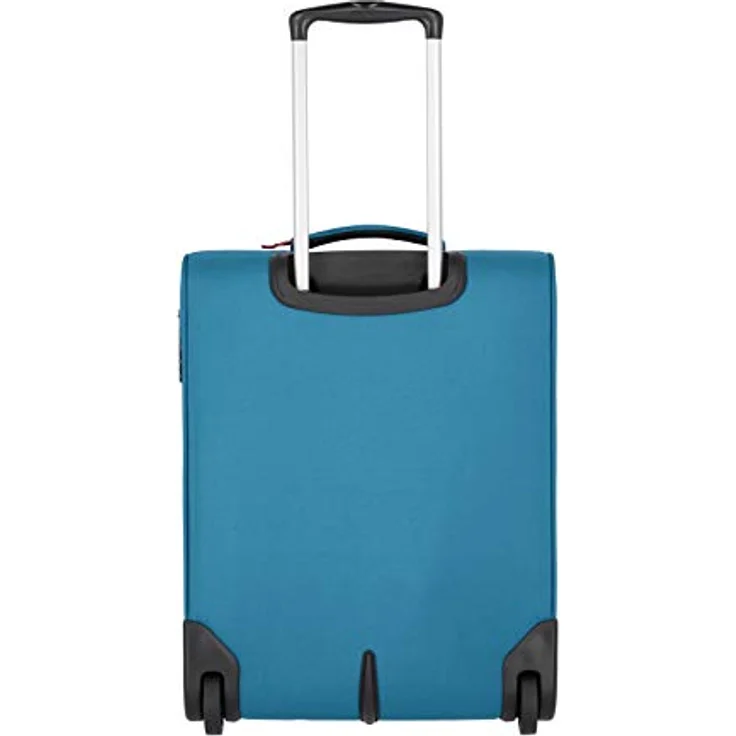 travelite 2 Rad Handgepäck Koffer mit Schloss erfüllt IATA Bordgepäck Maß, Gepäck Serie CABIN: Kompakter Weichgepäck Trolley, 52 cm, 39 Liter – Bild 3