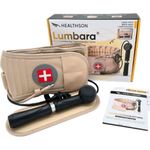 HEALTHSON Lumbara® Gürtel - Schmerzfrei durch den Tag, Das Original, Massagegerät - Mobilität verbessern, Rücken stärken, atmungsaktives Design