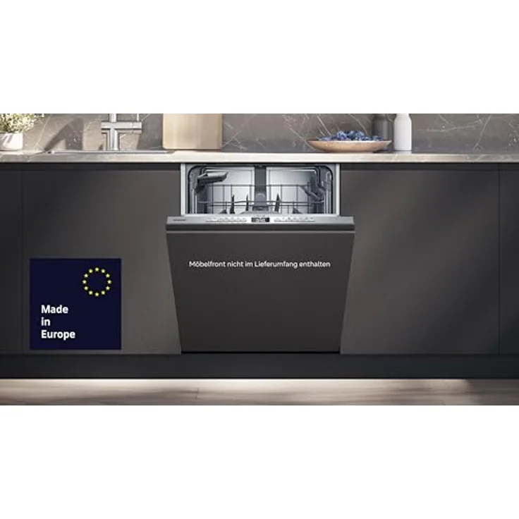 Siemens SX63HX03TE, vollintegrierter Geschirrspüler mit 13 Maßgedecken, Energieeffizienzklasse C, Home Connect-fähig, 6 Programme, 46 dB – Bild 3