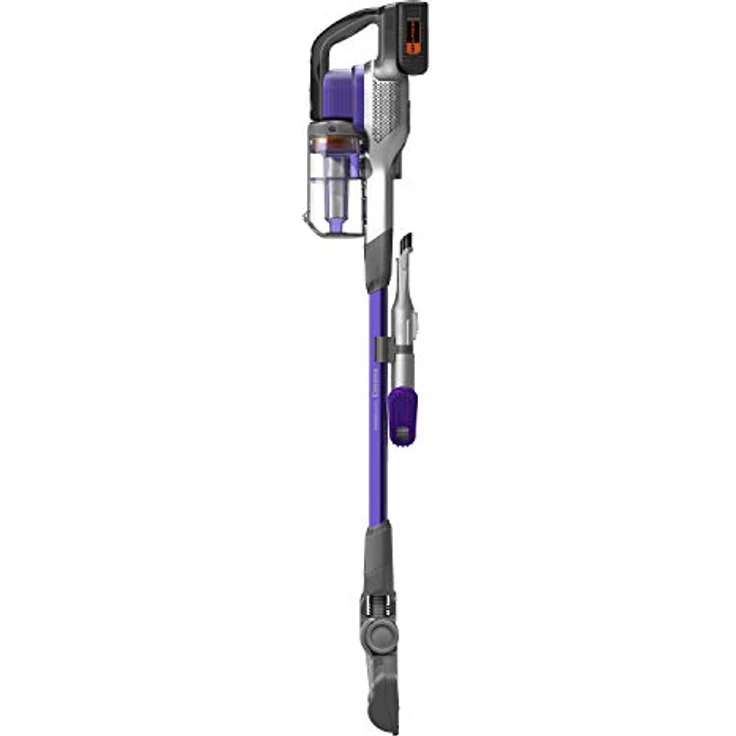 Black + Decker 4in1 Akku-Stielsauger Pet (36V, 2.0Ah, beutelloser Boden- & Handstaubsauger mit Elektro-Tierhaarbürste, inkl. 2in1 Fugendüse, Tierhaarbürste, Akku, Ladegerät & Wandhalterung) BHFEV362DP – Bild 27