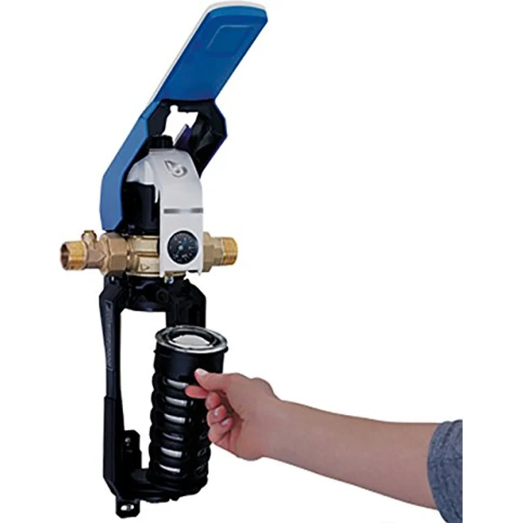 BWT Hauswasserstation E1 HWS 1" mit Druckminderer DN25, innovative Wasserfiltertechnik zur Partikelentfernung, maximales Betriebsdruck 16 bar – Bild 4