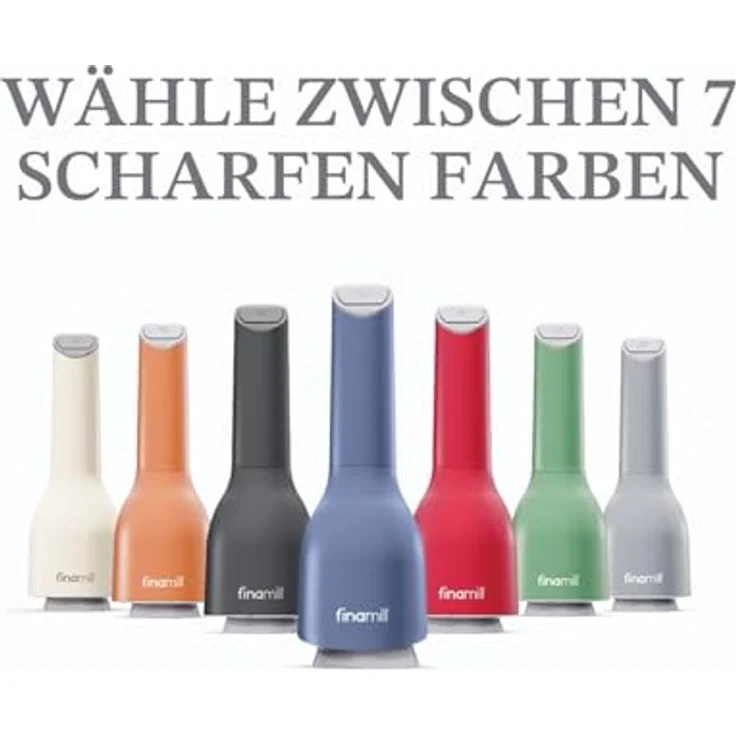 FinaMill FinaMill One sage mit zwei FinaPod Pro Plus Batteriebetrieben, Pfeffermühle + Salzmühle – Bild 10