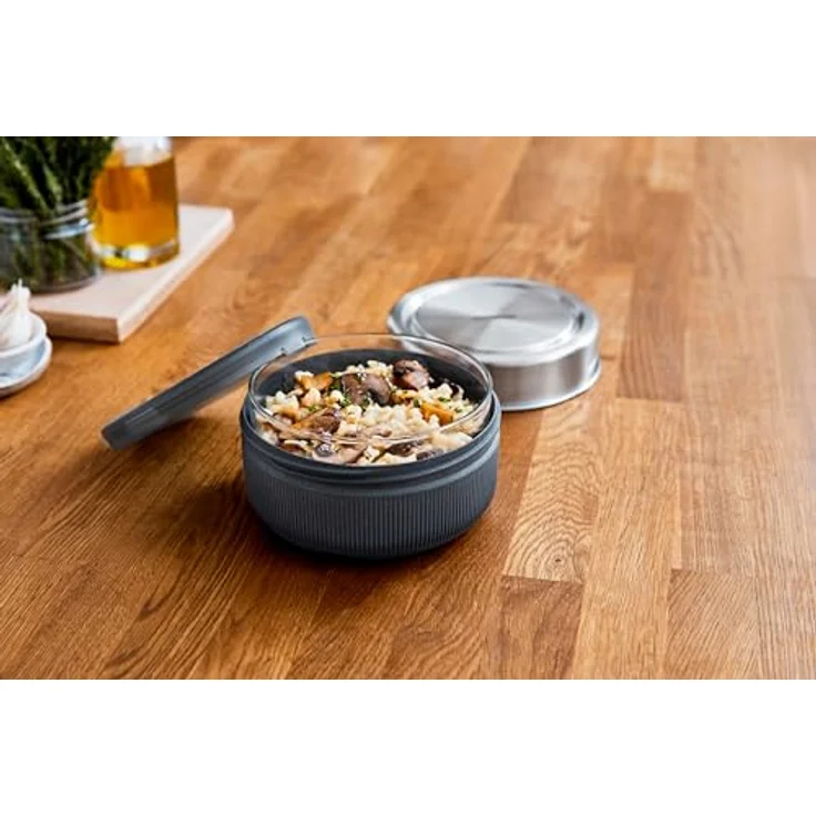 Black+Blum Lunchschale Lunchbecher, Glas, Schiefer, 750 ml- 25 FL oz – Bild 5