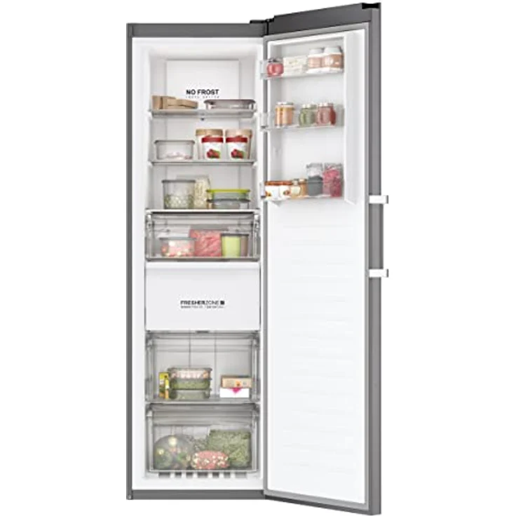 Haier H3F-330SEH1 Gefrierschrank, freistehend, silber, Energieklasse E – Bild 4