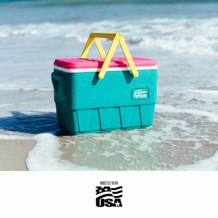 Igloo Retro Picnic Basket 25, Kühlbox mit 23 l Volumen, hochwertige ThermaCool-Schaum-Isolierung und stabiler Konstruktion – Bild 4
