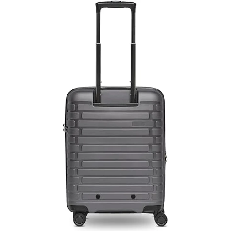 Pactastic Hartschalen Kabinen-Koffer | Kleiner Cabin-Trolley 40 x 20 x 55 cm von 40 auf 48 Liter erweiterbar | aus hochwertigem Polypropylen | 4 Doppelrollen & TSA-Schloss (Collection 04) – Bild 3