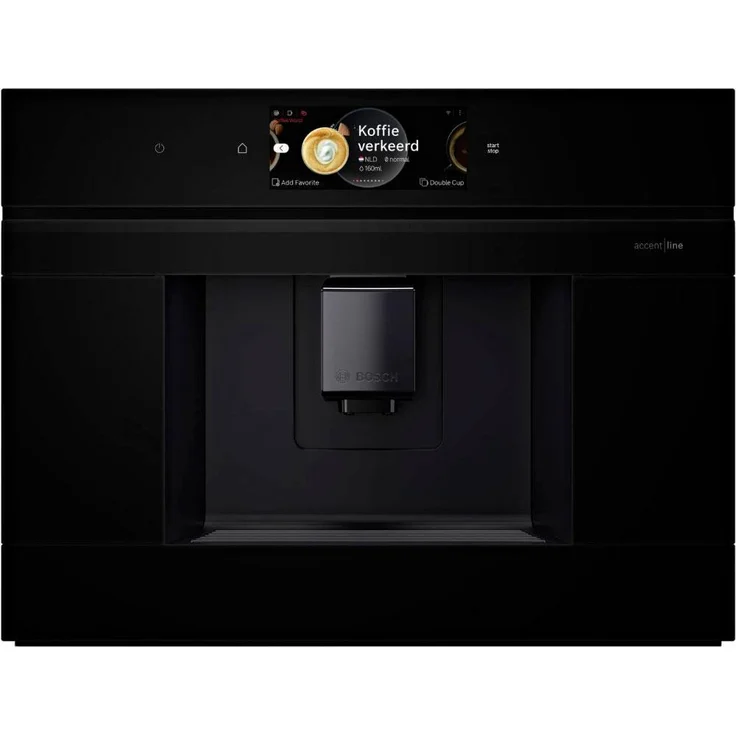 Bosch Serie 8 CTL9181D0, Kaffeevollautomat mit 2,4 l Wassertank und integriertem Mahlwerk, schwarz