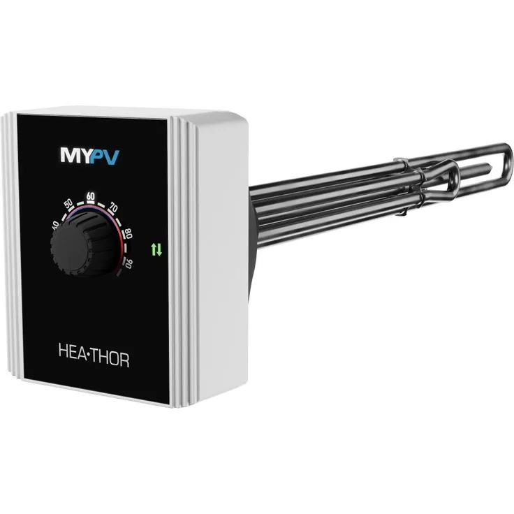 my-PV Einschraub-Heizkörper HEA THOR 3.5 kW, Warmwasserbereitung mit WLAN und Modbus TCP, einphasig und dreiphasig