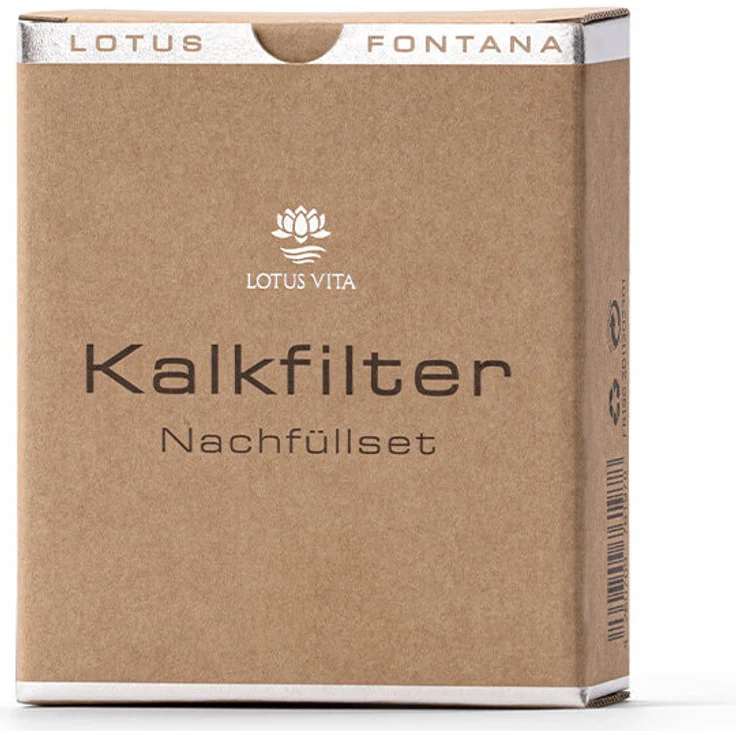 Lotus Vita Kalkfilter 3er Nachfüllpack | Für Fontana Wasserspender - Mehr Kapazität als Kalkfilterpads