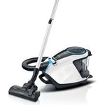 Bosch Serie 8 BGS7SIL1, Zylinder-Vakuum, Trocken, Beutellos, HEPA, Filterung, 64 dB, Schwarz/Weiß