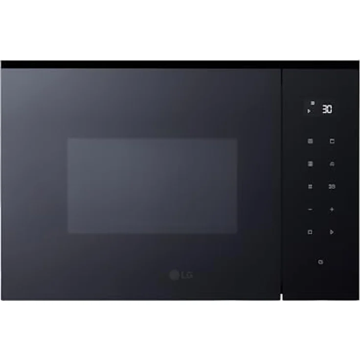 LG MGBZ2593F, Integrierte Grill-Mikrowelle, 25 l, 1450 W, LED-Display, Schwarz und Edelstahl – Bild 1