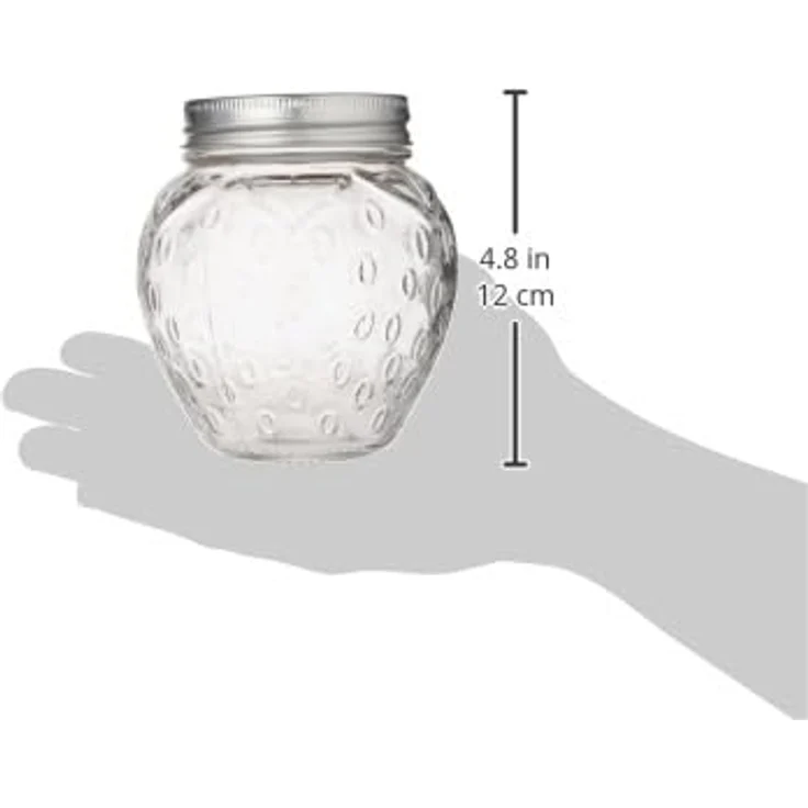 Kilner Marmeladenglas, Erdbeere, 400 ml Einkochglas, Glas, transparent, 11 cm – Bild 4