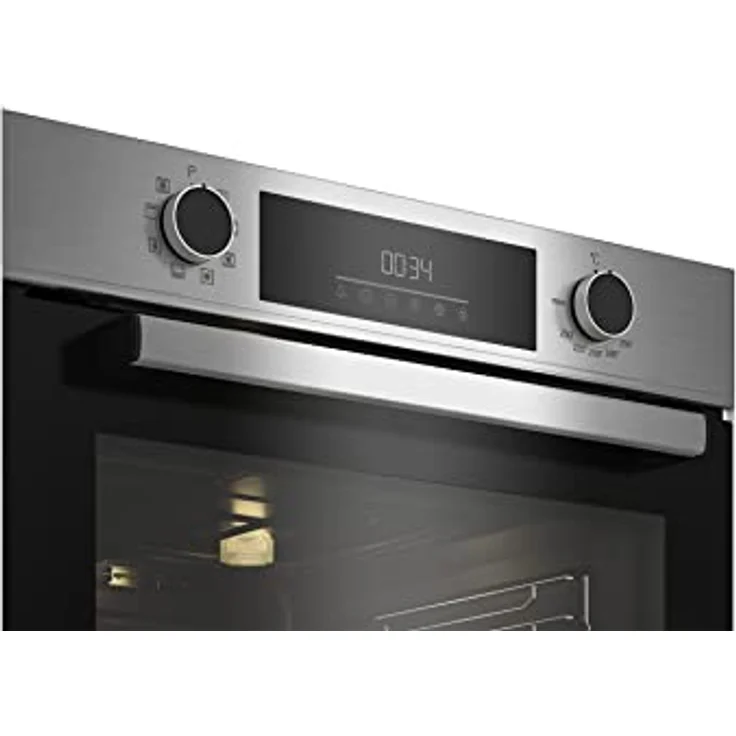 Beko BBIM12300XD, Einbaubackofen mit 72 l Garraum, 2600 W, Heizarten: Heißluft, Ober- und Unterhitze, Grill, Edelstahl, Energieeffizienzklasse A – Bild 3