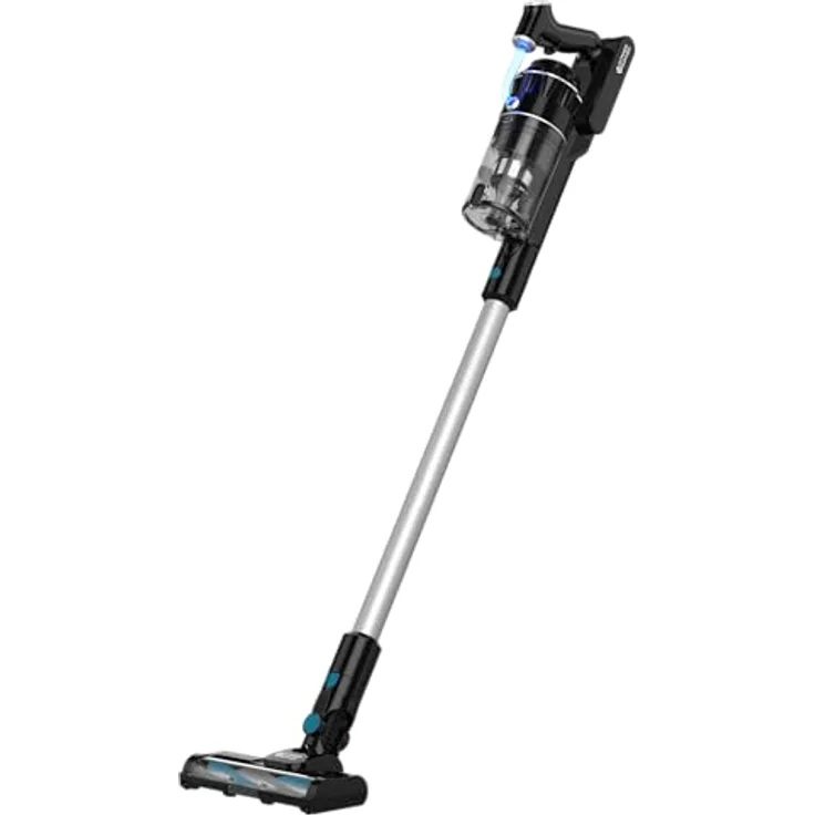 K&S Könner&Söhnen KS VC40 akku staubsauger | staubsauger beutellos mit 25000 Pa/300 W | handstaubsauger akku | bis zu 45 Min Laufzeit | Staubsauger kabellos mit Fugendüse & Staubbürste | Beleuchtung