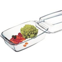 Bild für OTTO Auflaufform Bohemia Cristal Simax Schüssel eckig mit hohem Deckel 2,8 L