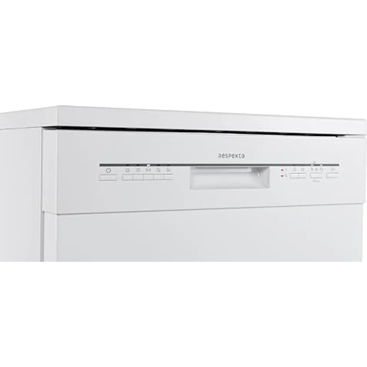 Respekta Geschirrspüler RSK60, freistehend oder unterbaufähig, 13 Maßgedecke, Energieeffizienzklasse D, 49 dB(A), fünf Programme, weiß – Bild 6