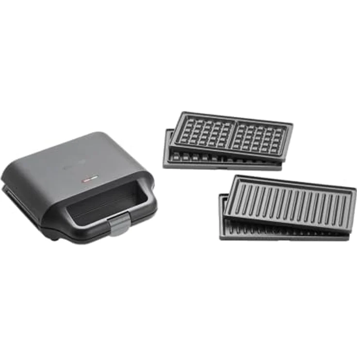 Concept SV3054 Sandwich Maker 3in1, 700 W mit antihaftbeschichteten Austauschplatten für Sandwiches, Waffeln und Grillgerichte – Bild 3