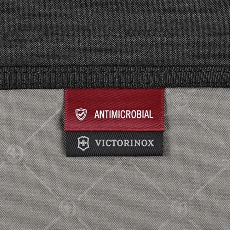 Victorinox Travel Essentials Gürteltasche mit RFID Schutz, 23 cm, grau, 100% Polyester – Bild 6