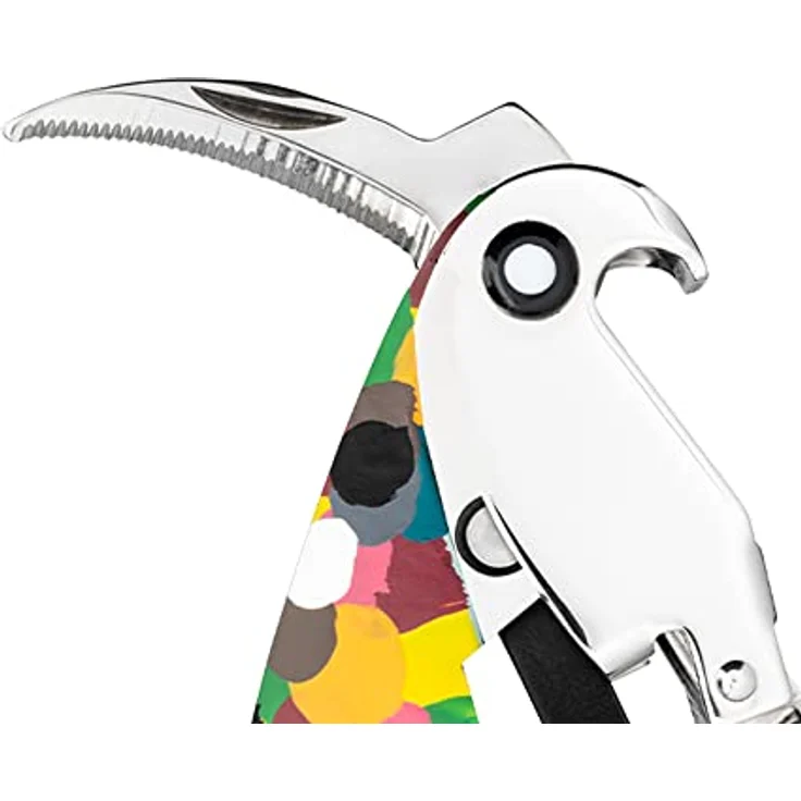 Alessi ''Parrot'' Sommelier-Korkenzieher aus Gußaluminium und PC. Handdekoriert, ''Proust'Licensed by Pulltaps – Bild 4