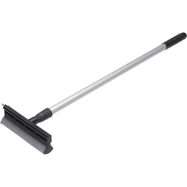 Vikan Transport 473952 Raamwisser/Spons aus eloxiertem Aluminium, Schwarz, für Fensterreinigung, Temperaturbereich -10°C bis 70°C, 12er Box