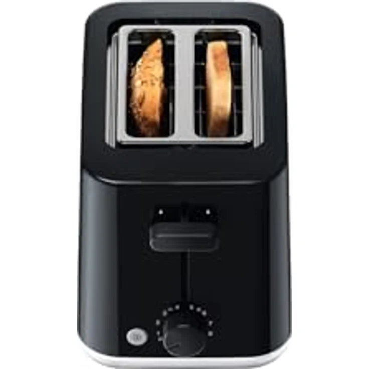Braun HT1010BK 2-Schlitz-Toaster, 900W, inkl. Brötchenaufsatz, Auftaufunktion, Aufwärmfunktion, Kunststoff, schwarz – Bild 3