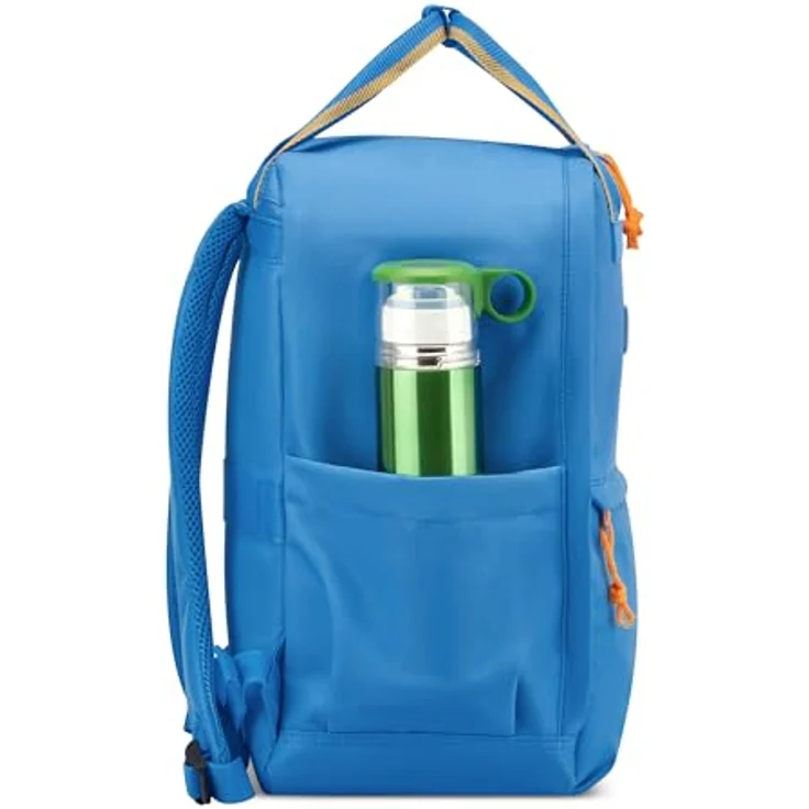 MODO by Roncato Starlight 3.0, Reiserucksack mit Laptopfach für 40 cm Geräte, aus 100% Polypropylen, blau – Bild 4