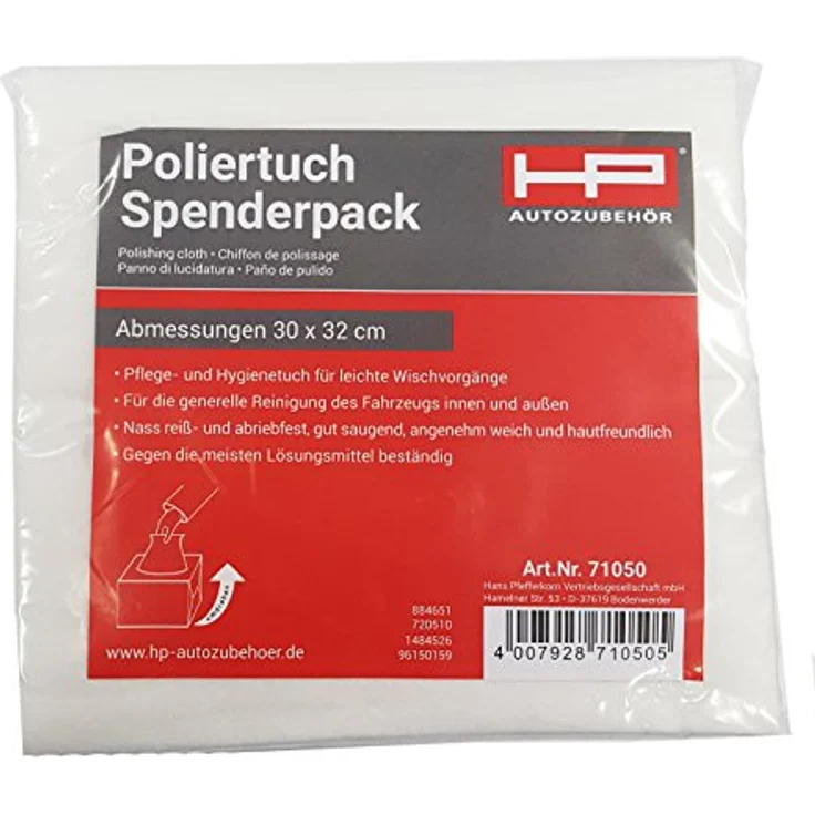 HP-Autozubehör 71050 Poliertücher im Spenderpack – Bild 2