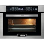 Kaiser Küchengeräte Einbau-Mikrowelle EM 6307 R, 38,00 l, TouchControl, Heißluft, Edelstahl & Schwarz