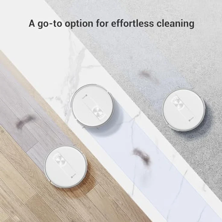 EZVIZ RC3 PLUS, Staubsauger Roboter, Weiss – Bild 3