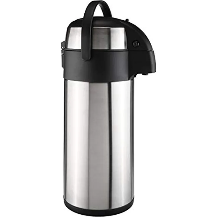 HI 26105 Edelstahl Airpot Pumpkanne Isolierkanne doppelwandig 5 Liter Inhalt