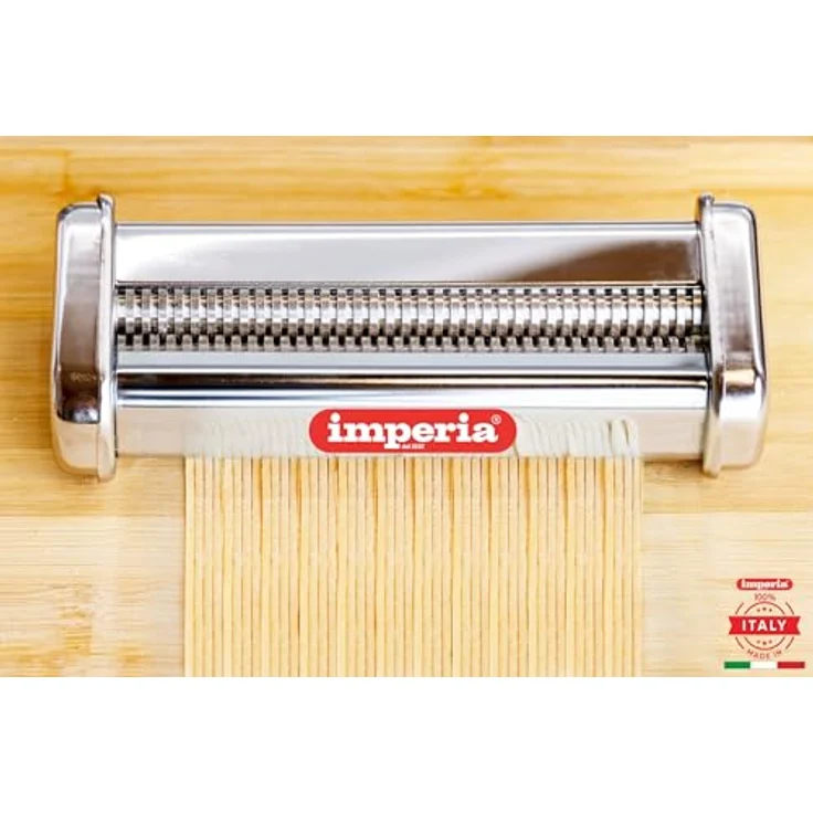 Imperia Simplex Classica Nudelschneider für Nudelmaschinen, 10 Pastaformate, aus Chromstahl, 100% Made in Italy – Bild 2