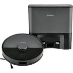 SILVERCREST Saugroboter SSR AA1 mit Absaugstation, Laser-Navigation, HEPA-Filter, App-Steuerung, 5 Reinigungsmodi, ideal für Allergiker