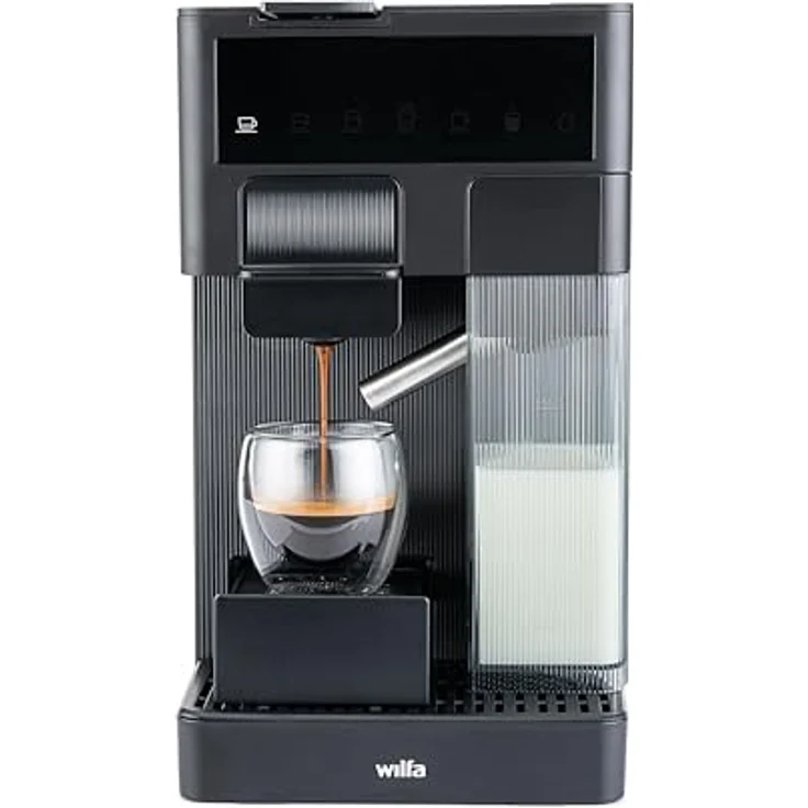 Wilfa Volo Multi Coffee Machine, Filterkaffeemaschine in Schwarz, kompatibel mit Nespresso & Dolce Gusto, abnehmbarer Milchbehälter, 1,6 L Wassertank – Bild 2