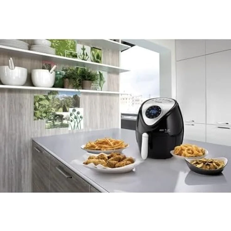 Ariete Heißluftfritteuse 4618 Airy Fryer XXL, 1300 W, Fassungsvermögen 2,5 kg – Bild 2