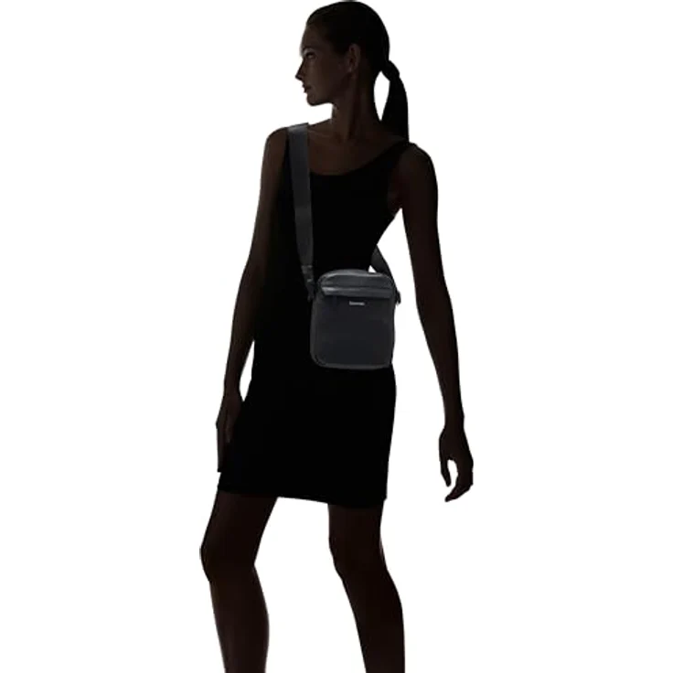 Calvin Klein CK Must Mini Bag Umhängetasche, 18 cm, schwarz, 100% Polyester – Bild 4