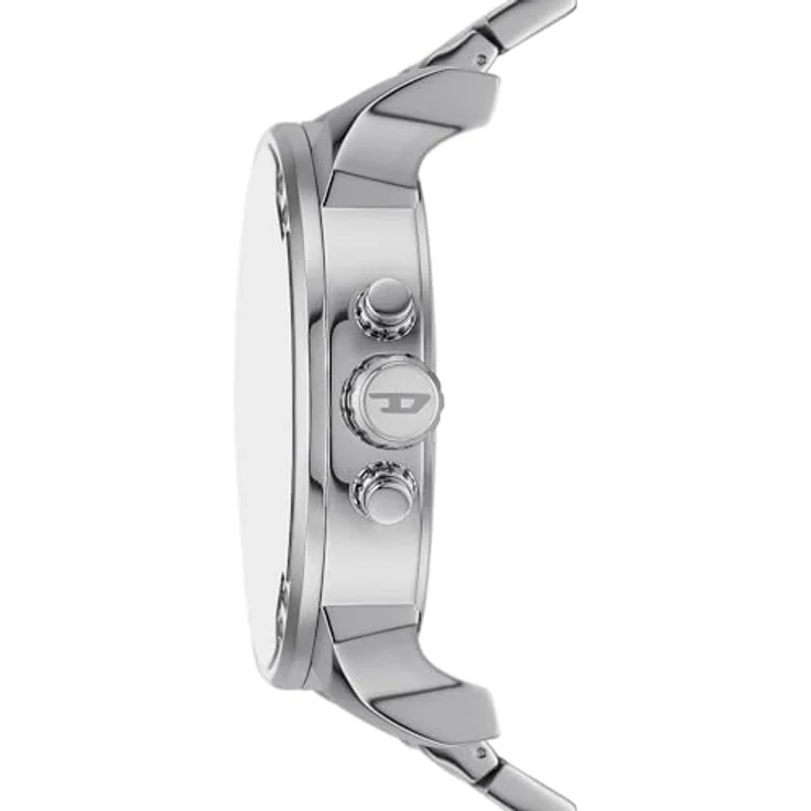 Diesel Watch DZ7482, Chronographen-Anzeige, Edelstahlarmband, silber – Bild 3