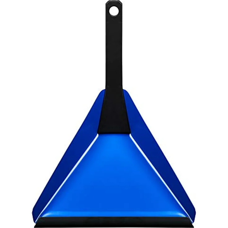 V7 Kehr-Schaufel mit Gummilippe zum Aufsammeln von Schmutz, Zubehör für V7 Hand-Feger, blau – Bild 1