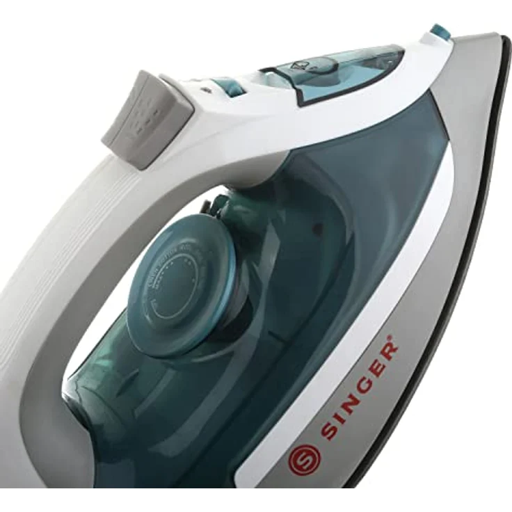 Singer SteamChoice 1.0, Bügeleisen mit hoher Leistung und einfacher Handhabung, Mint/Weiß – Bild 3