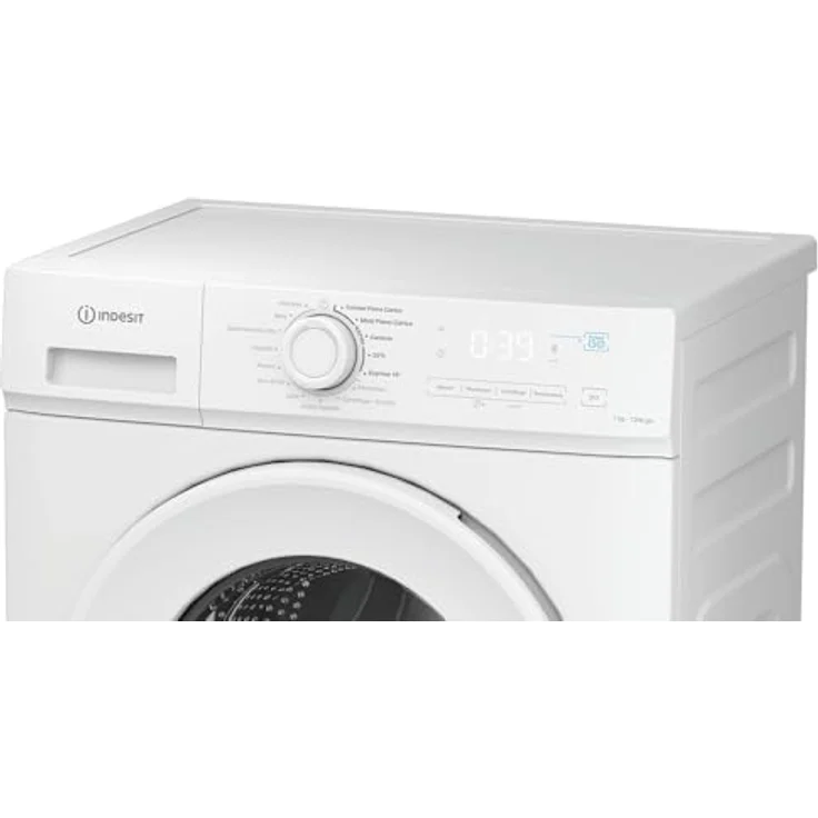 Indesit IMA 762 MY TIME IT, Frontlader Waschmaschine mit 7 kg Fassungsvermögen, 1200 RPM, Weiß, energieeffizient mit Dampffunktion und Kindersicherung – Bild 2