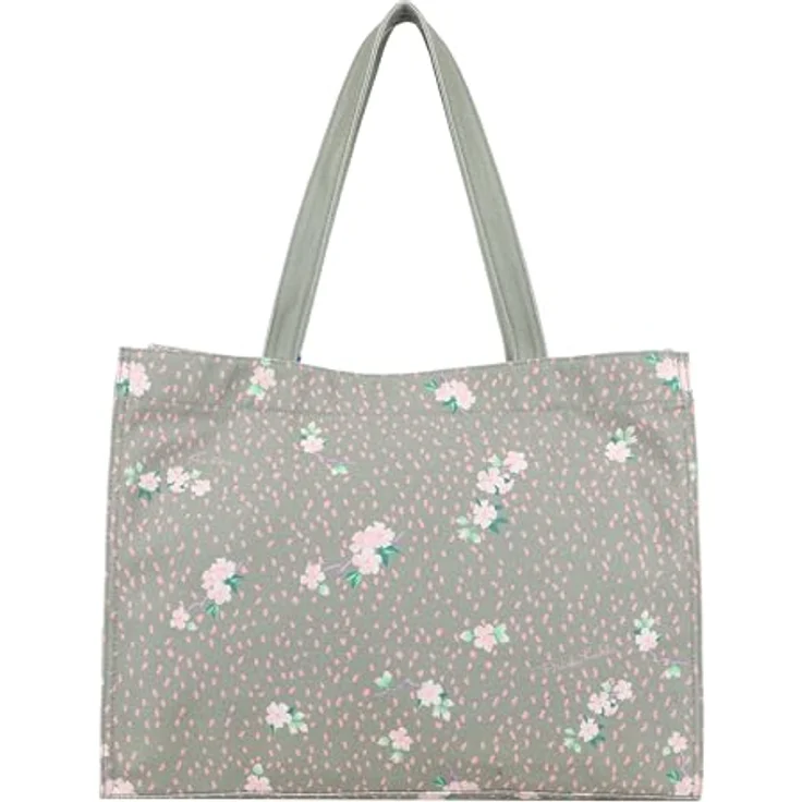 Fritzi aus Preußen Fritzi x Frida Kahlo Easy01 Limited Shopper Tasche, 46.5 cm, grau, 100% Baumwolle – Bild 3