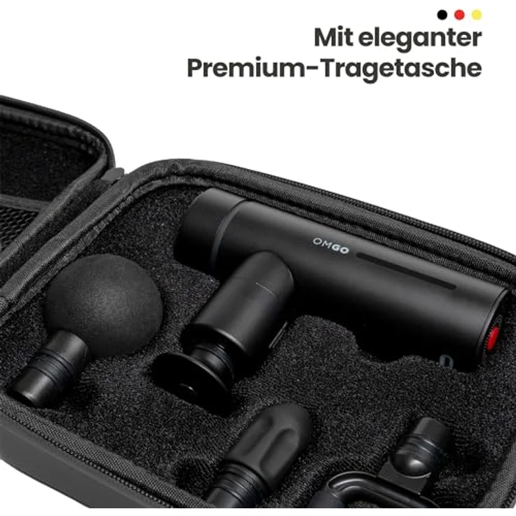 Ortho Mechanik OrthoMechanik Go 2.0: Kompakte Massagepistole mit App-Expertenvideos, leise und tragbar, für schnelle Regeneration und Schmerzlinderung | OrthoGo 2.0 – Bild 3