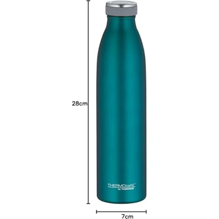ThermoCafé by THERMOS 4067.255.075 Thermosflasche TC Bottle, Edelstahl Mat Teal 0,75 Liter, 12 Stunden heiß, 24 Stunden kalt, BPA-Free – Bild 9