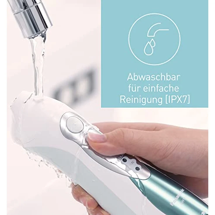 Panasonic Munddusche EW1313, Aufsätze: 2 St., kabellose Munddusche mit orthodontischer Düse – Bild 6