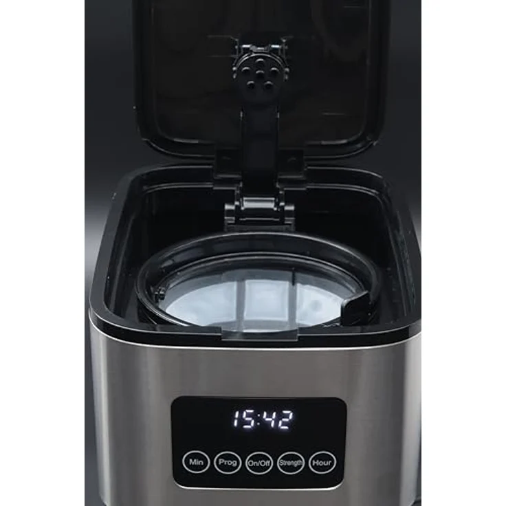 Hagenuk Digitale Kaffeemaschine 1,5L, 12 Tassen, mit Warmhaltefunktion, Timer und Permanentfilter – Bild 7