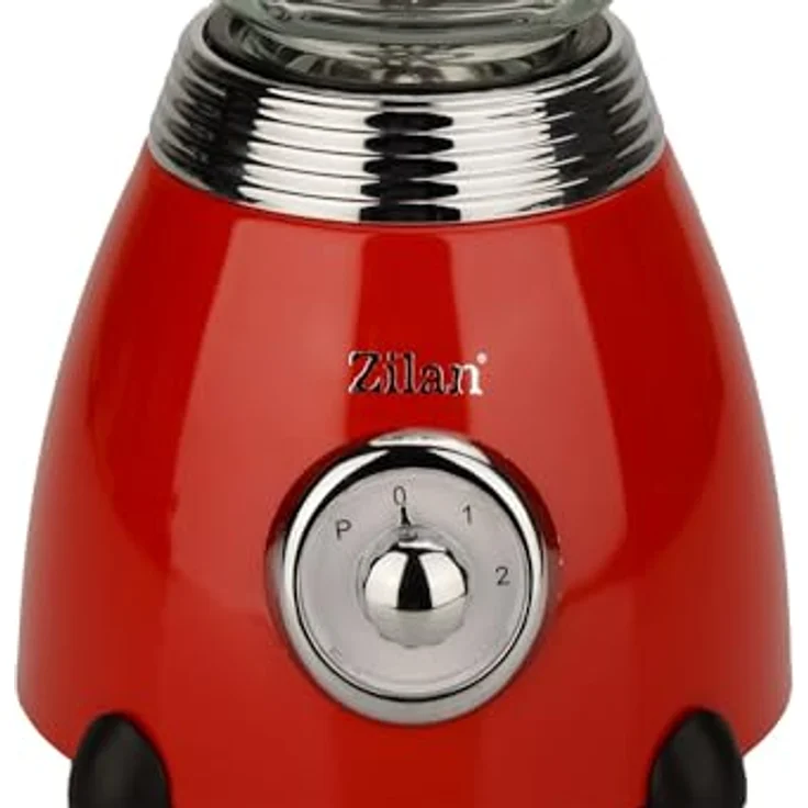 Zilan Standmixer ZLN-7057, 500 W, 1.5 Liter Glas Mixkrug, 6-Fach Messer, 5 Geschwindigkeitsstufen, BPA-Frei, 60er Jahre Retro Look – Bild 3