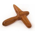 bodhi Massagegerät Massagehilfe aus Hartholz, „T“ - Gezielte und tiefe Triggerpunktmassage